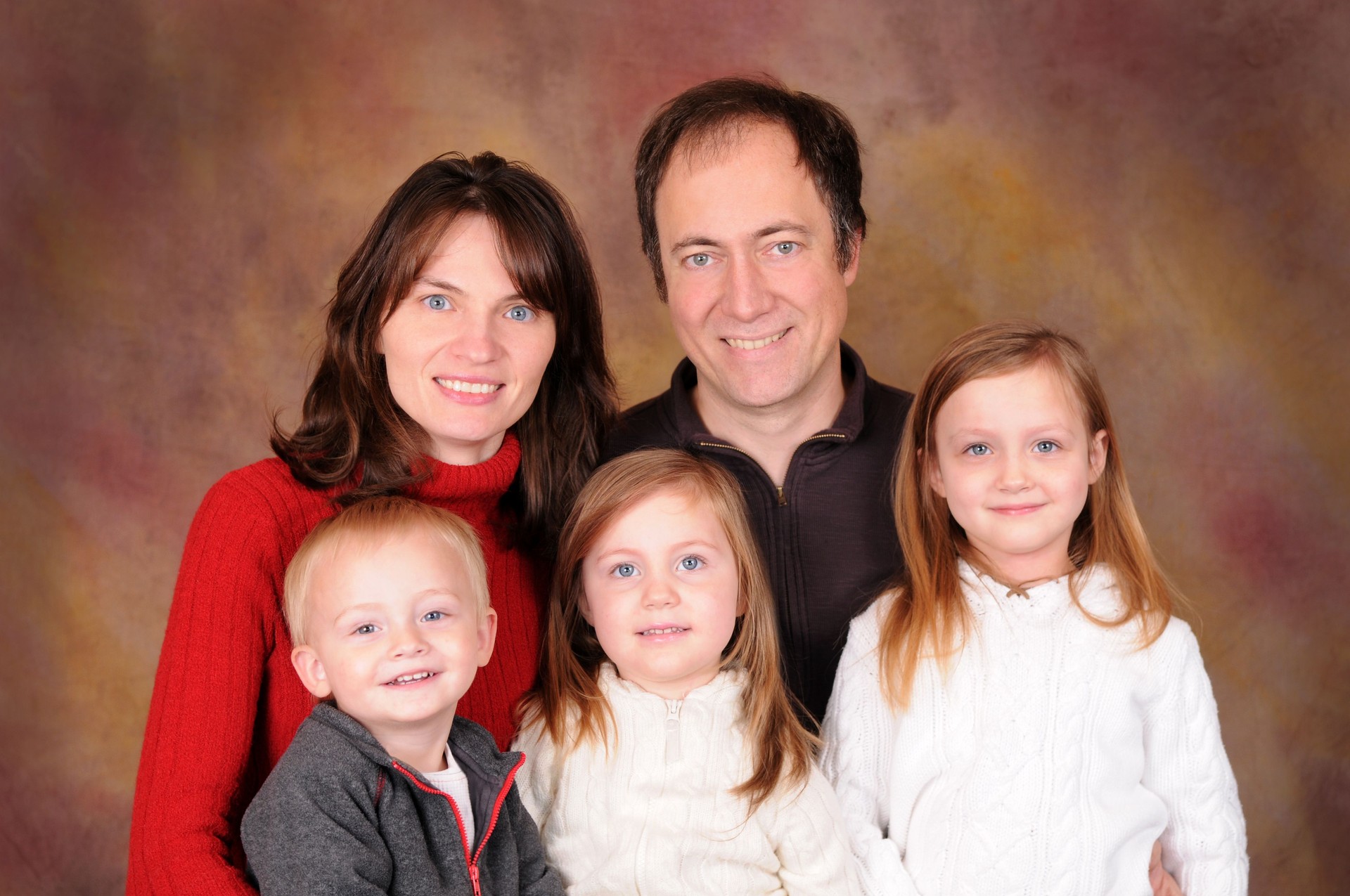 Family having their picture taken